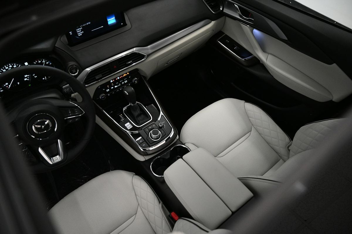 A freshly detailed car interior